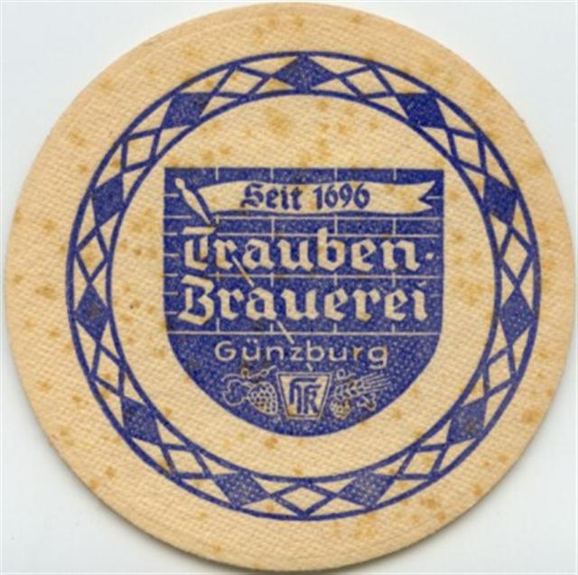 gnzburg gz-by trauben 1a (rund215-u oh schrift-blau) 